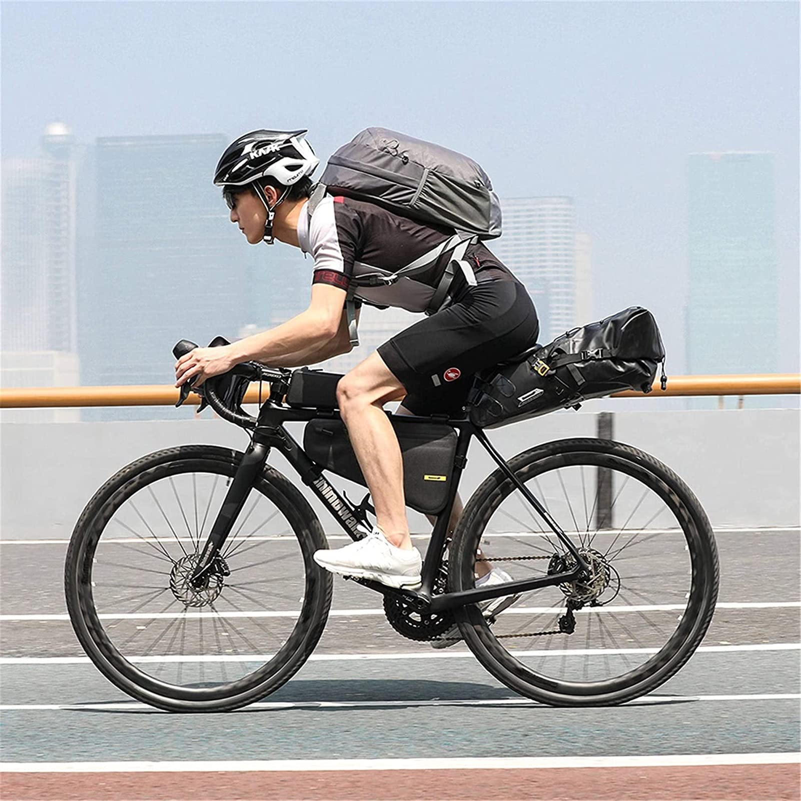 SSDD 自転車ライディングバッグ Amazon.co.jp: SSDD 自転車の三角形のバッグロードバイクマウンテン